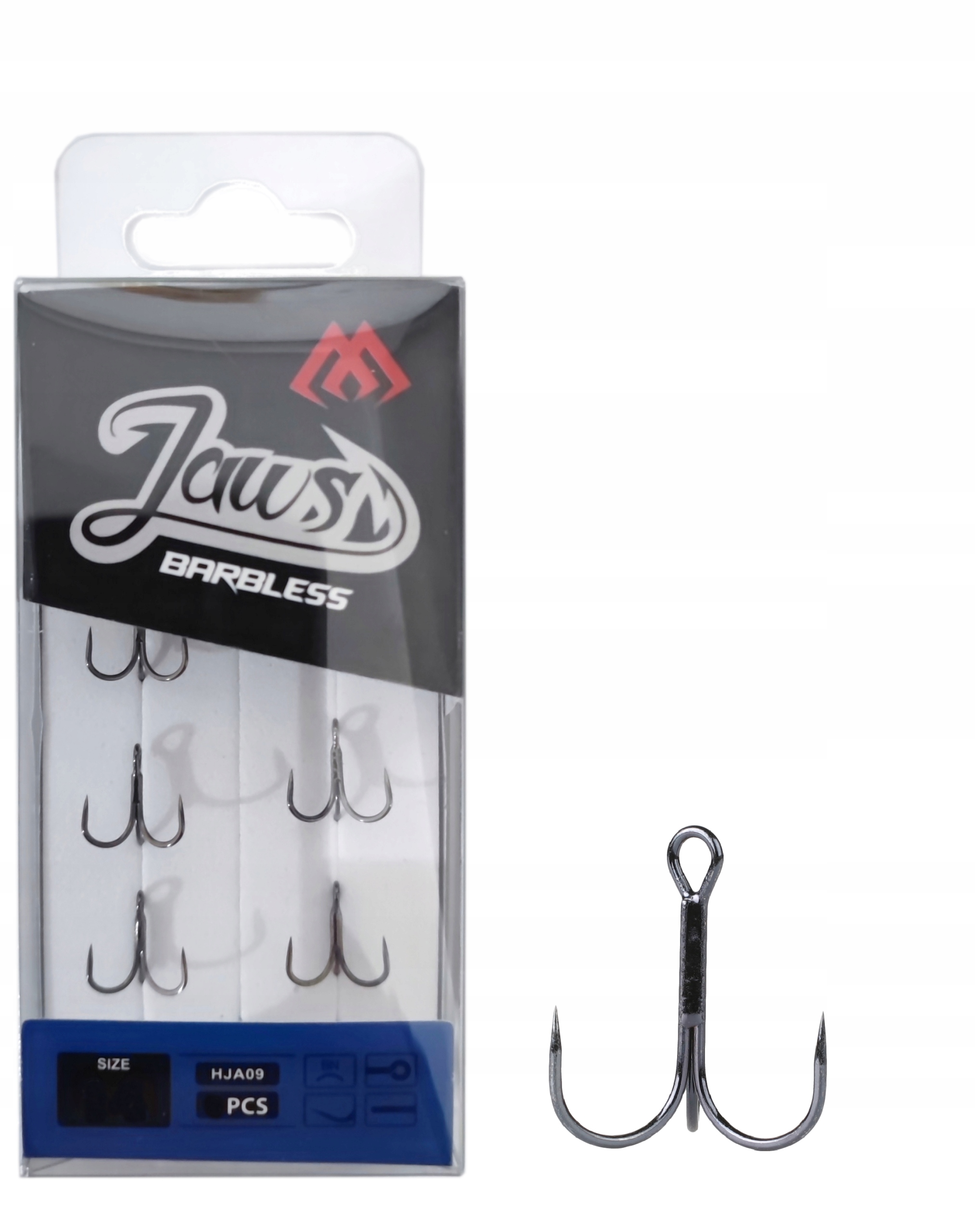 Kotwica Bezzadziorowa Kotwiczka Bezzadziorowa Jaws Mikado NR.4 6 Szt