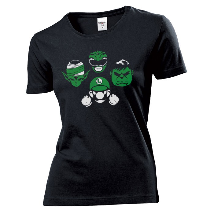 

Koszulka damska Hulk Luig Green Power Rangers c L
