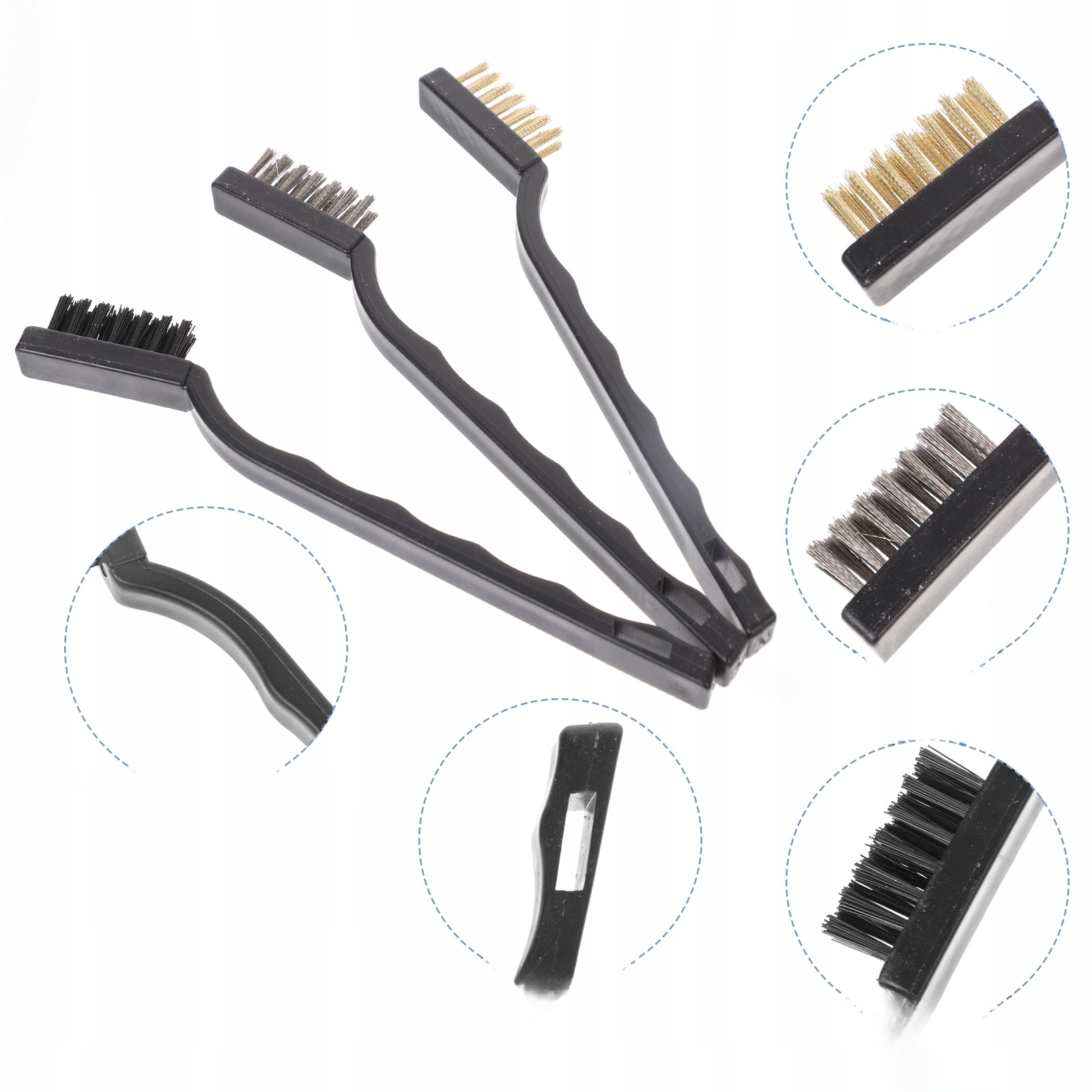 4 ZESTAWY ZESTAW PĘDZELÓW PROFESJONALNY SAMOCHÓD EAN (GTIN) 4894973172811