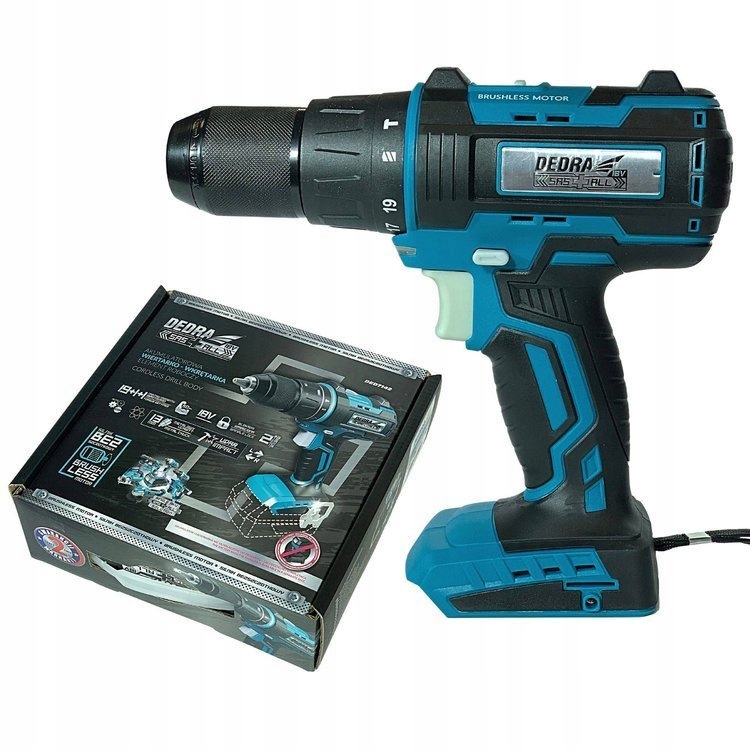 Dedra DED7142 Wiertarko-wkrętarka akum udar Sas+