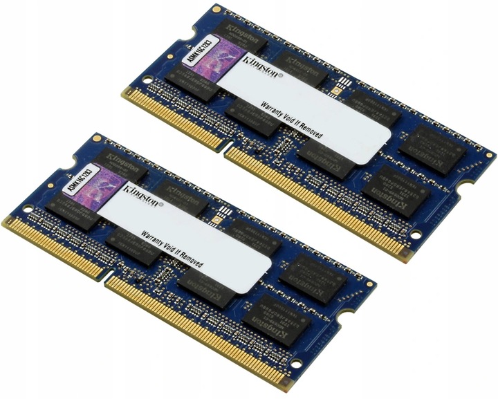 

Ram 8GB (2x4GB) DDR3 So-dimm 10600 1333 Kingston