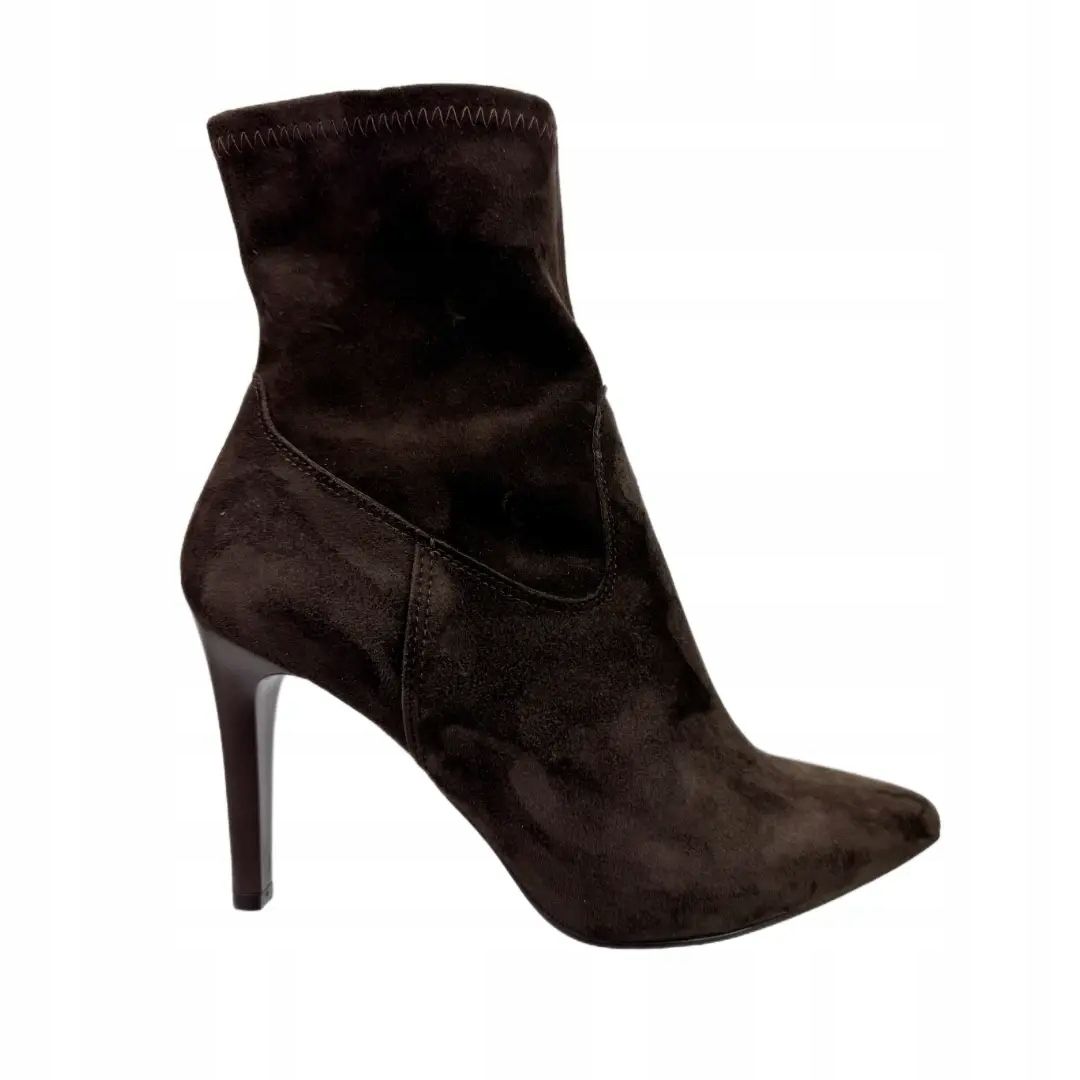 Dámské kotníkové boty Emi Romani 20841 1817 hnědá 40, Hnědá