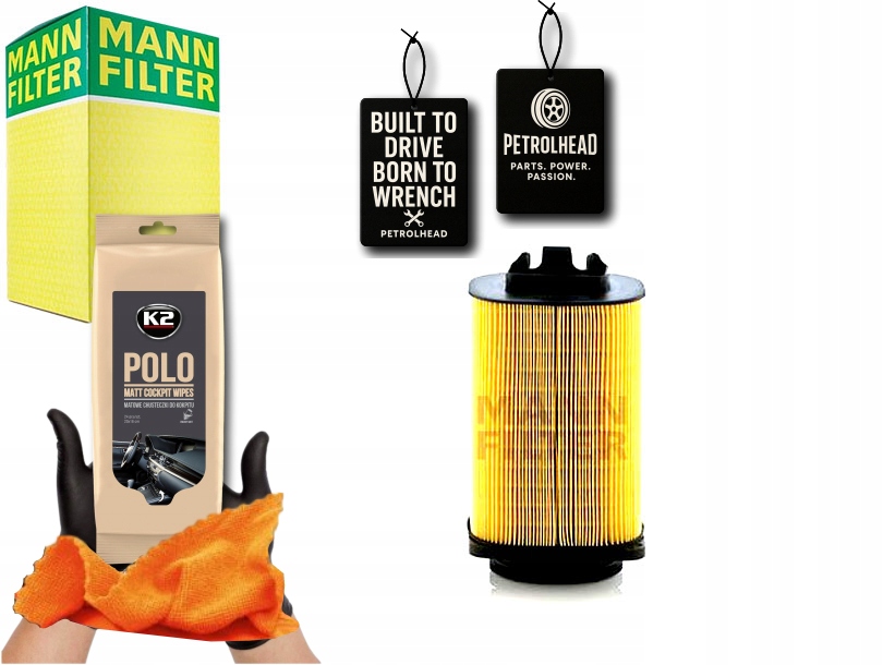 Filtr Vzduchu Mercedes C-klasa 2012- Mann-filter #Petrolhead Pro+ Kit14