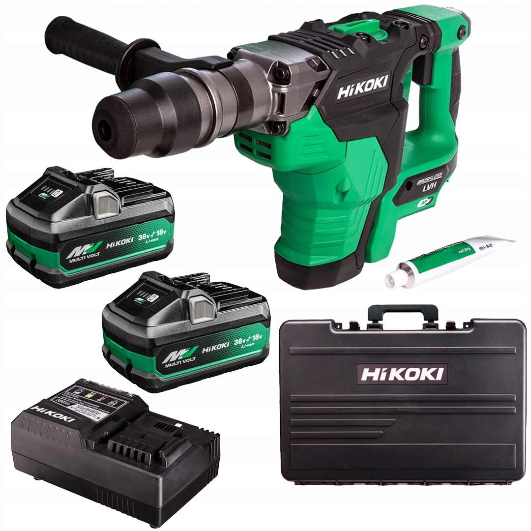 Młotowiertarka HiKOKI DH3640DA Waz Multivolt 36V Sds-max 9,2J 2x8Ah walizka