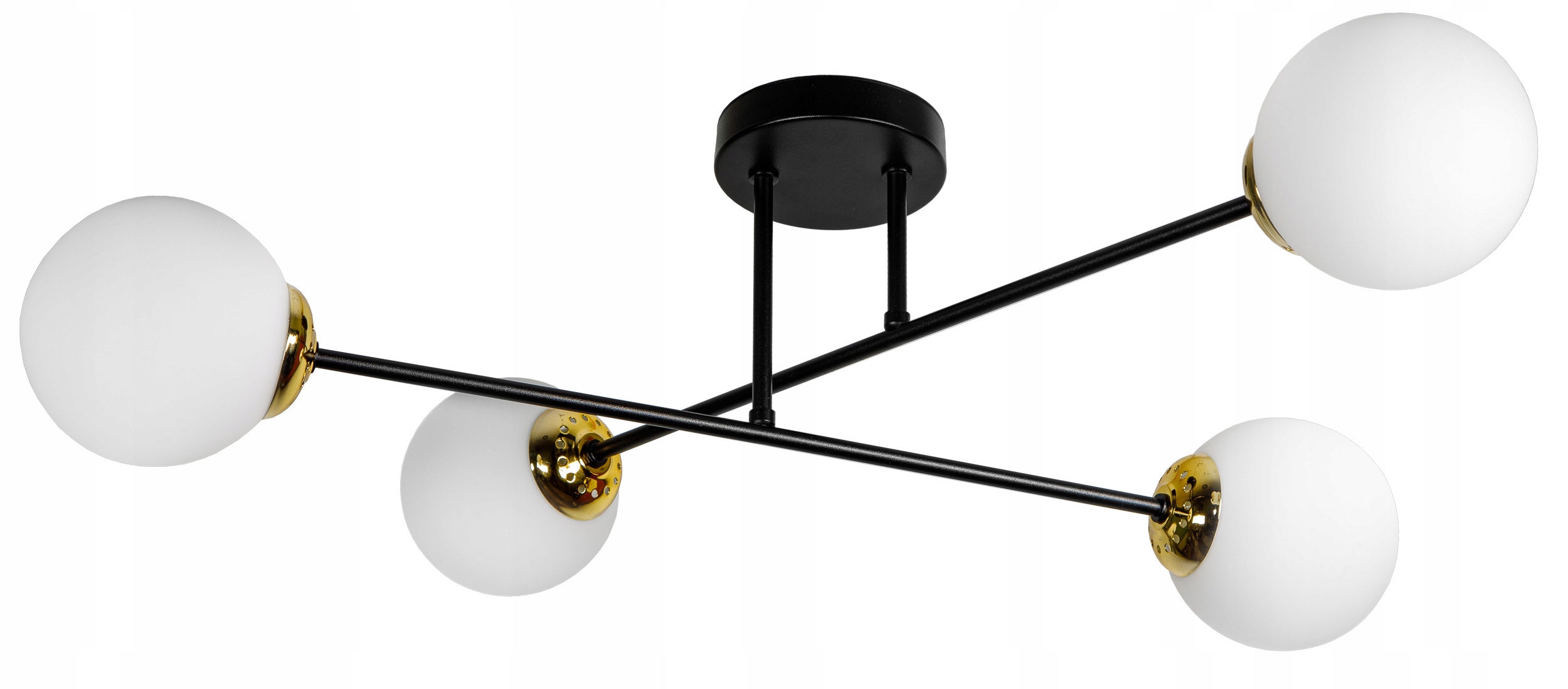 

Szklana Lampa Wisząca Sufitowa Żyrandol Plafon Led