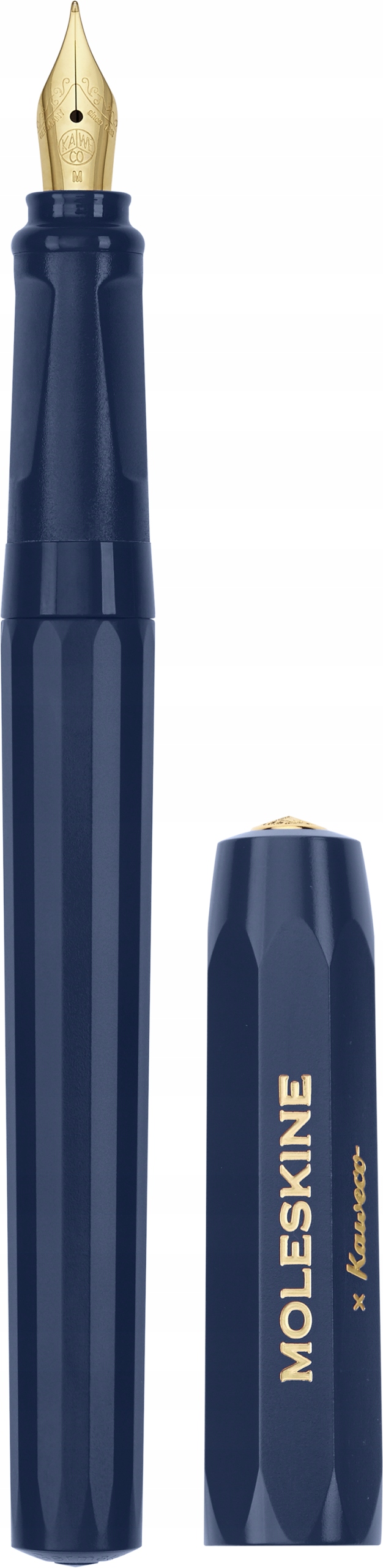 Kaweco X Moleskine Pióro Wieczne M Niebieskie
