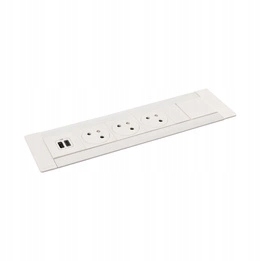 Zásuvka Multilink 3X2P+Z/USB Biela Legrand 654860