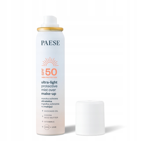 Paese Ultralehká ochranná mlha na make-up Spf 50 75 ml
