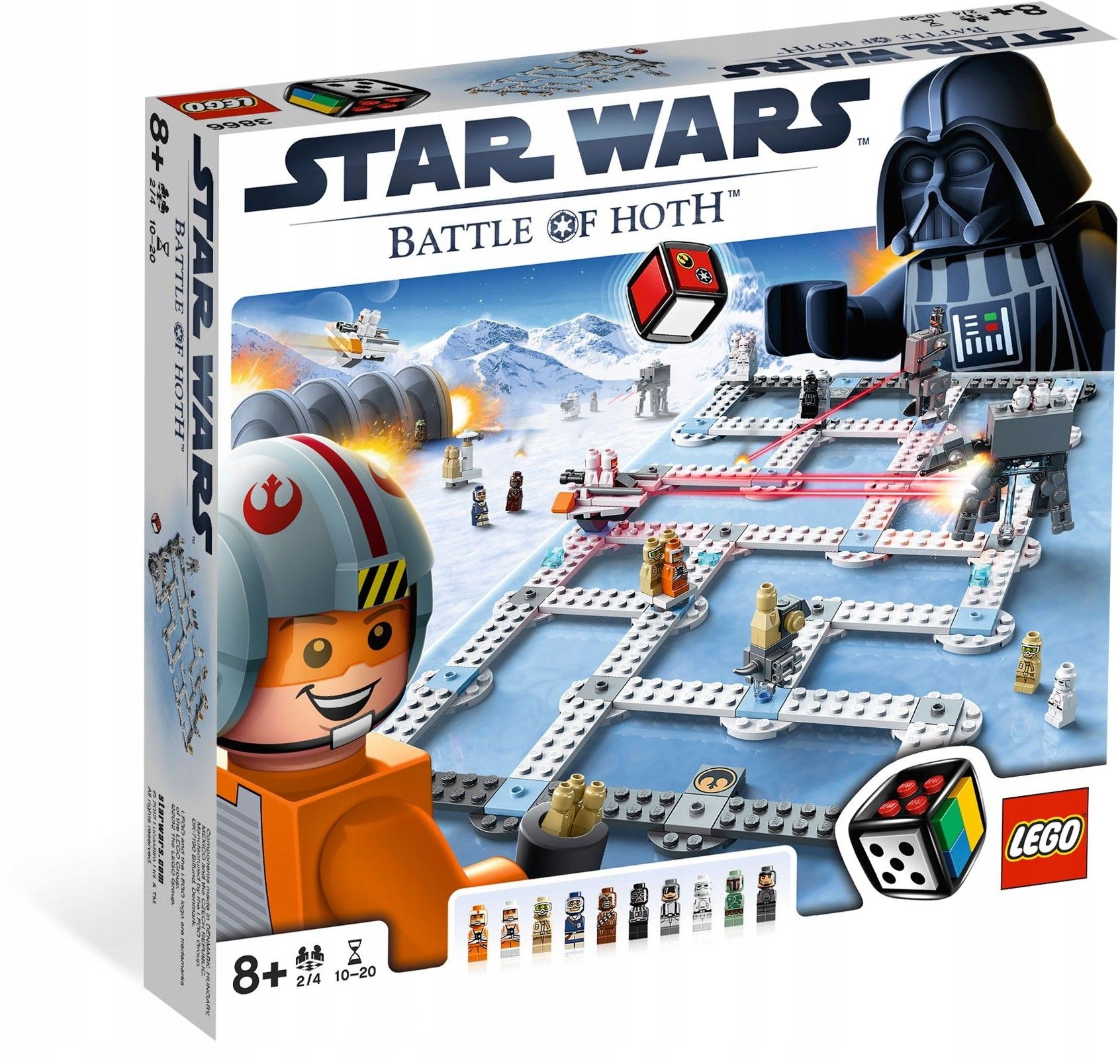 Lego Star Wars 3866 Hry Bitva o Hoth Nové