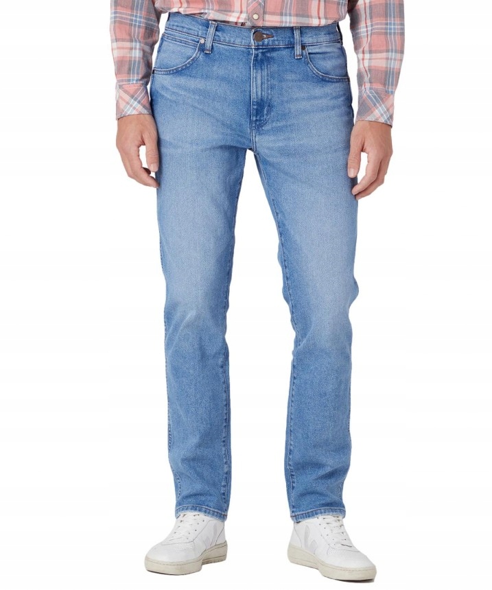 Wrangler Jeans Larston W36 L36 Cool Twist W18SYLZ70 (Zwężane Nogawki)