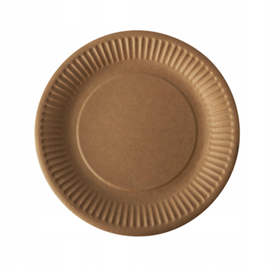 

Talerze papierowe Pure ekologiczne kraft 19cm 50sz