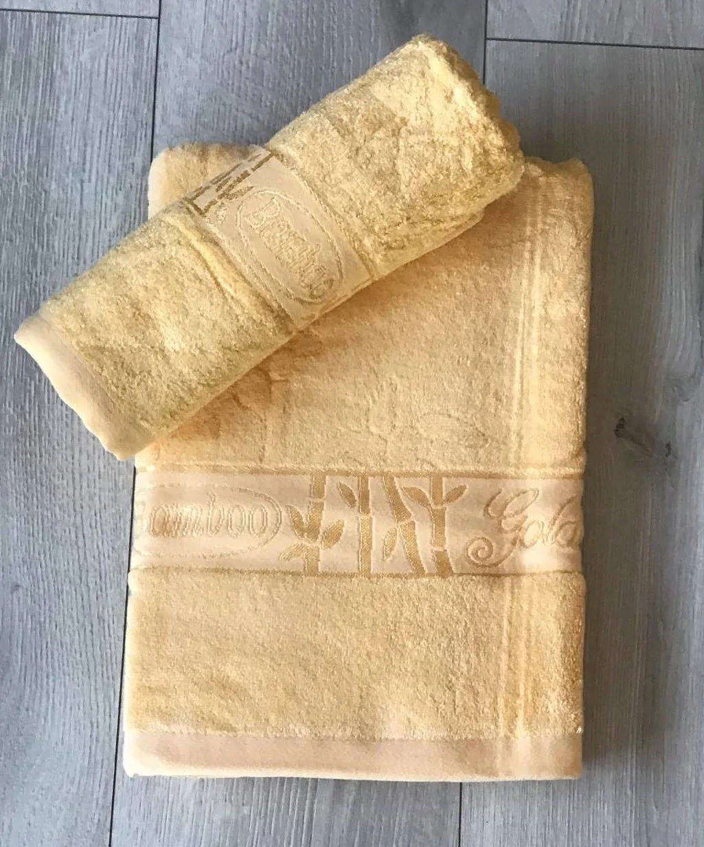 

Ręcznik Z Włóknem Bambusowym Morelowy 50x100