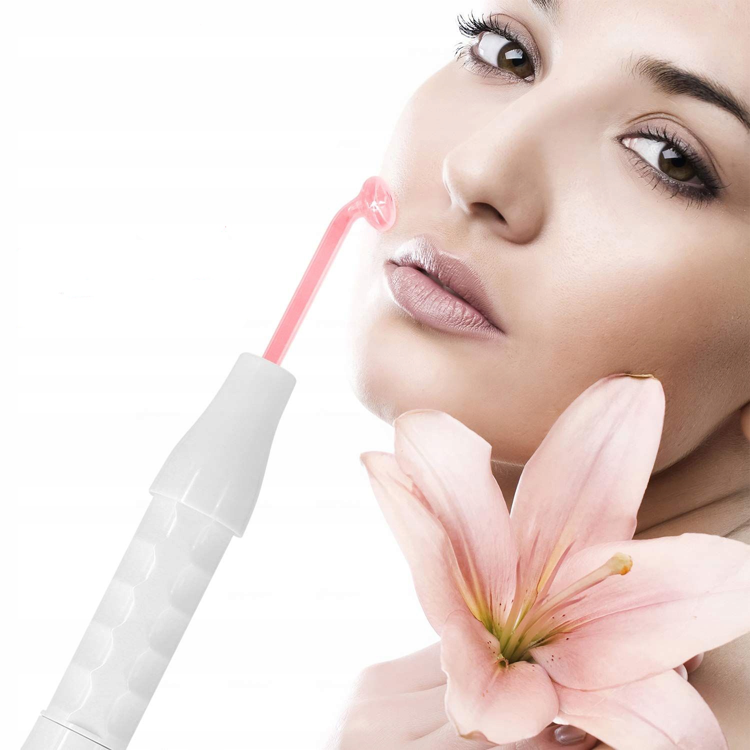 DARSONVAL DERMA MŁODA SKÓRA WAND TRĄDZIK DARSONWAL OZONUJE MOCNY 4 PELOTY Model NNV Darsonval 111000xr