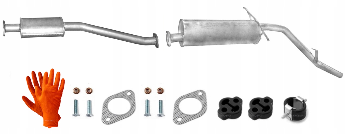 Nissan Navara 2.5 Td (od 1998) Tlumič Koncový