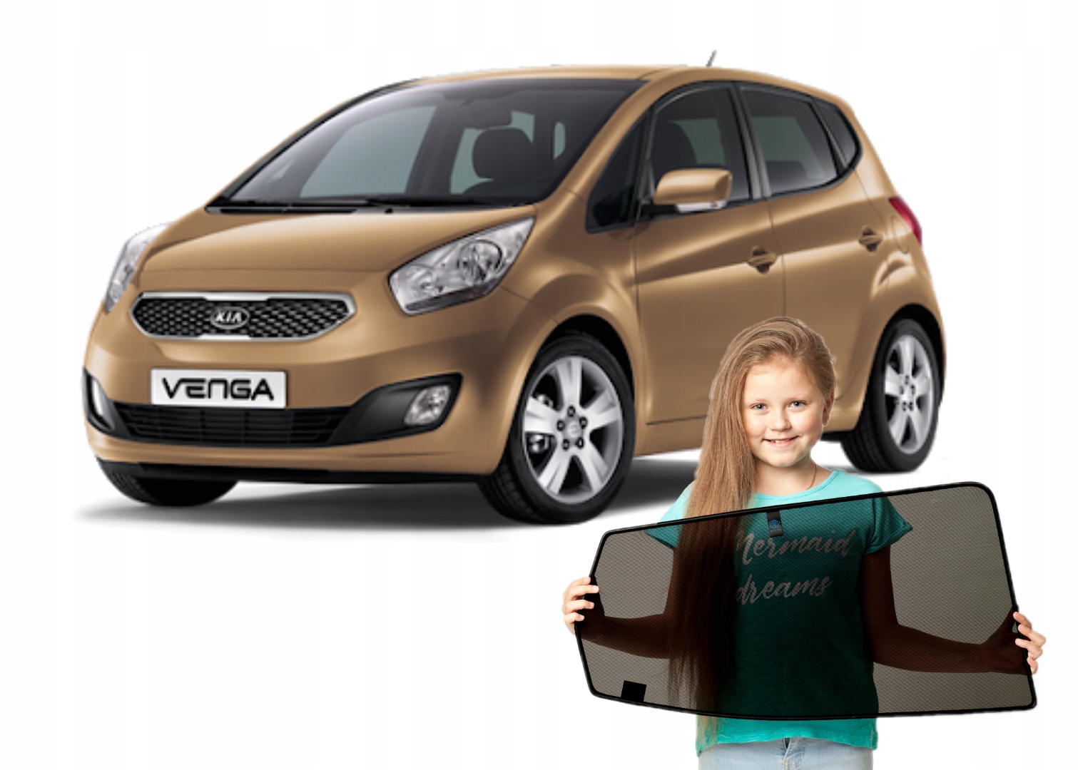 ШТОРИ НА МАГНІТАХ KIA VENGA 2009-2019