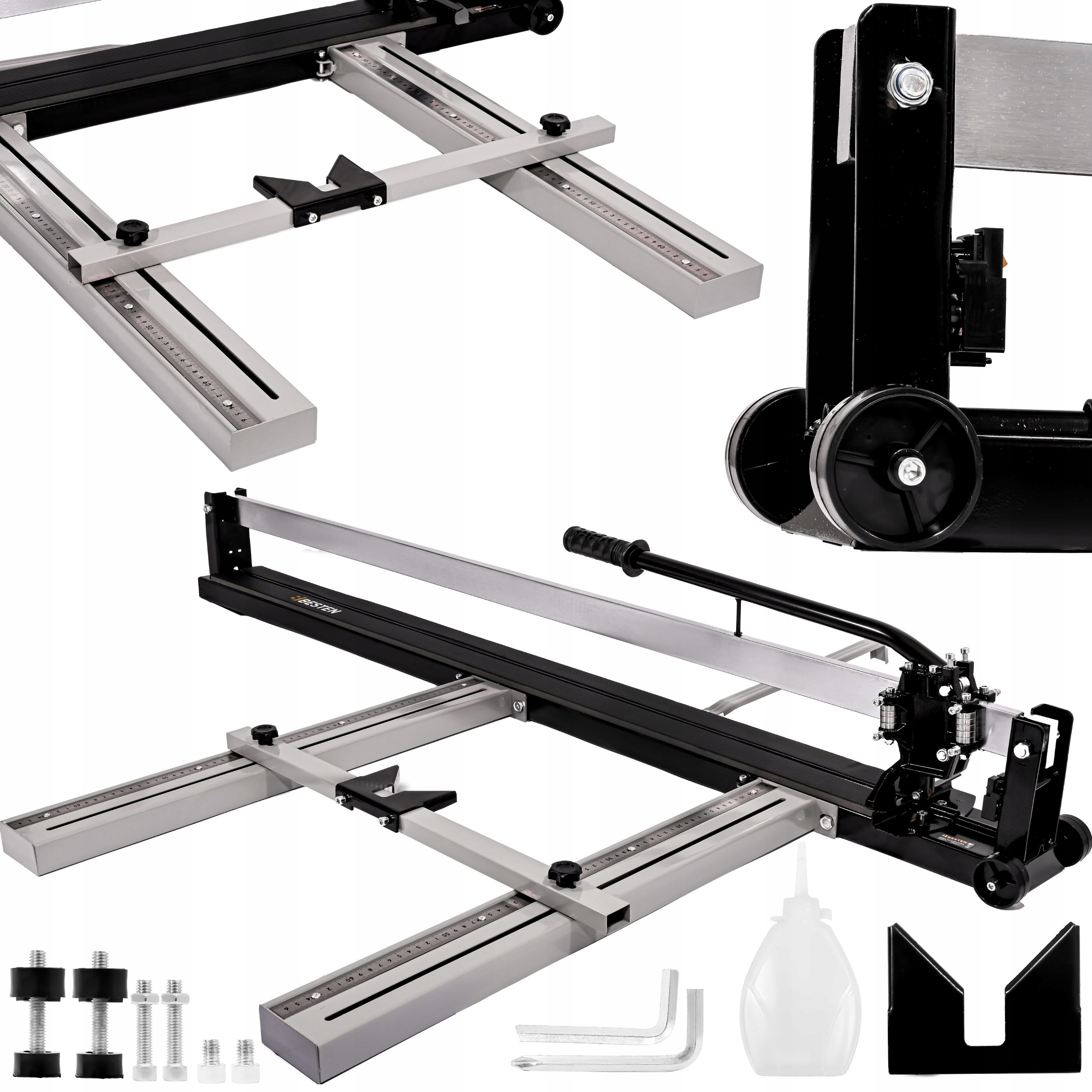 Przecinarka do glazury Maszyna do cięcia płytek Gilotyna duża 1200 mm Laser