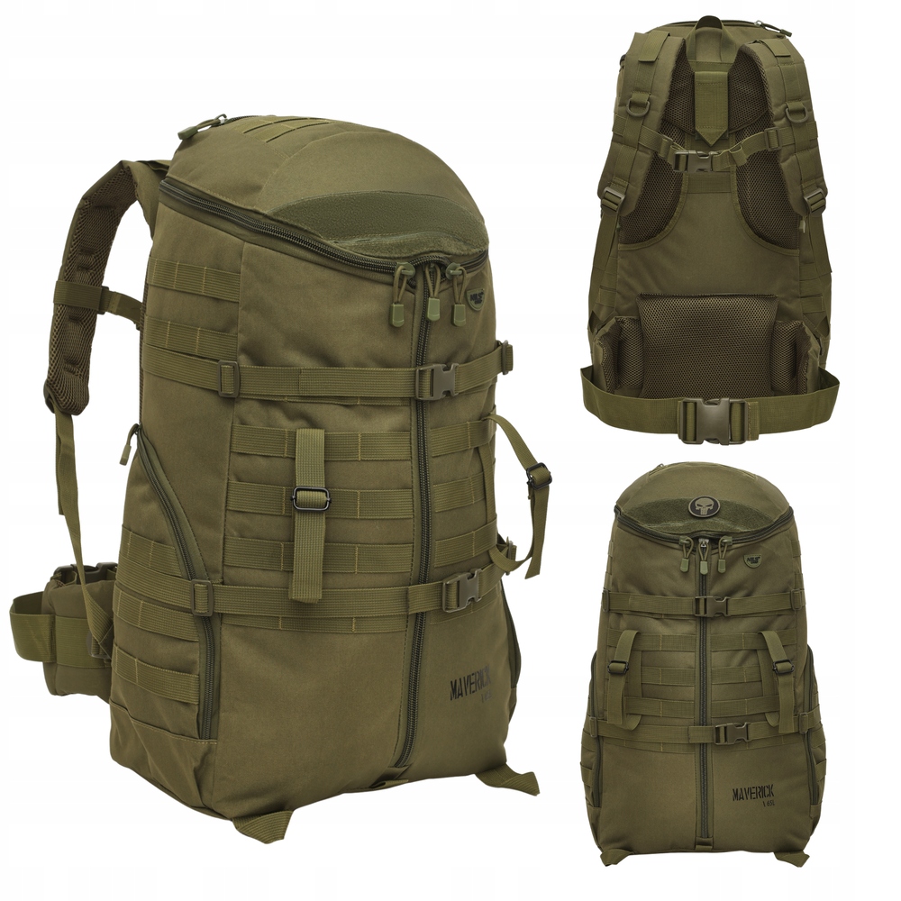 Batoh Turistický Trekkingový Taktický Sportovní Prostorný 65 L Nils Camp