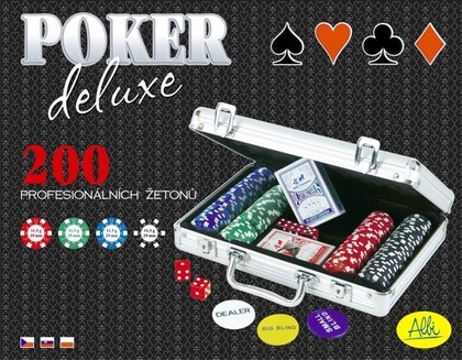 Poker Deluxe 200 żetonów /ALBI