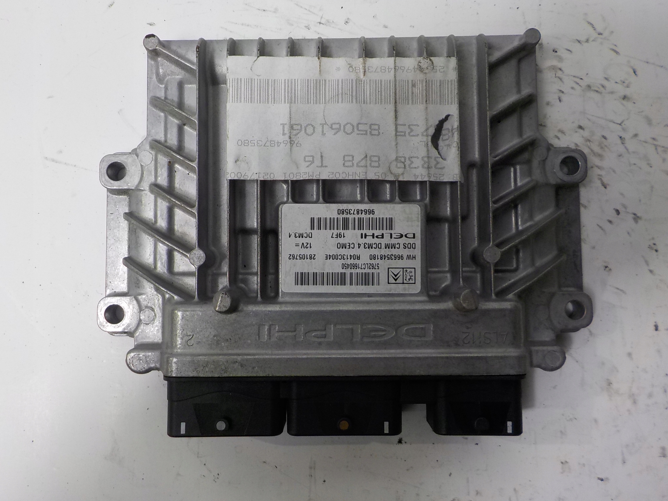 PEUGEOT computer control unit 9663548180 9664873580