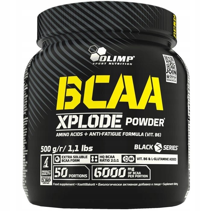 Prášek Olimp Bcaa Xplode Powder 500 g ovocná chuť punč