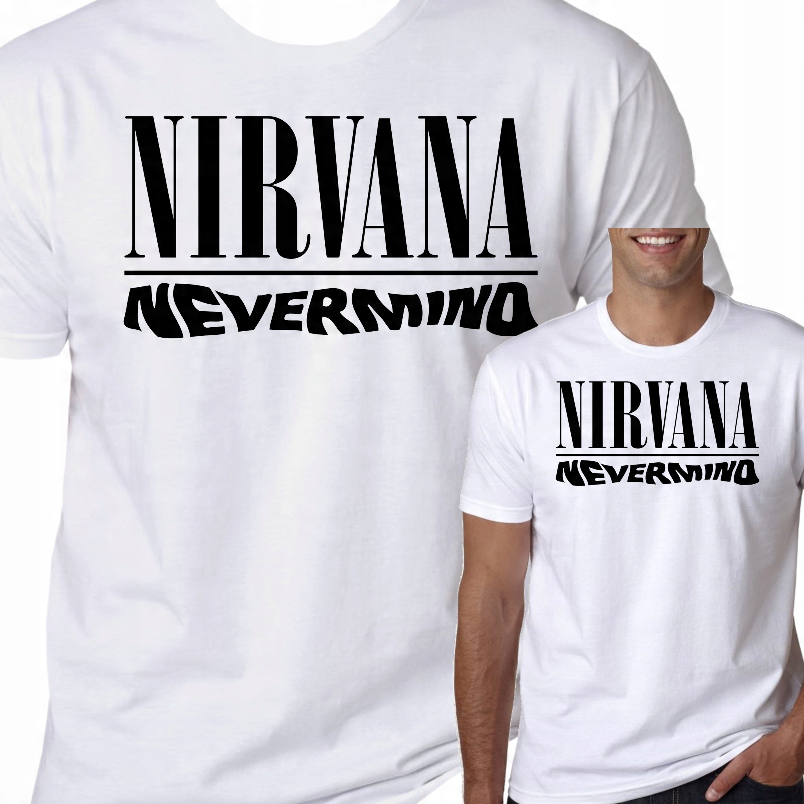 

T-Shirt Koszulka Nirvana Kurt Cobain M 0851
