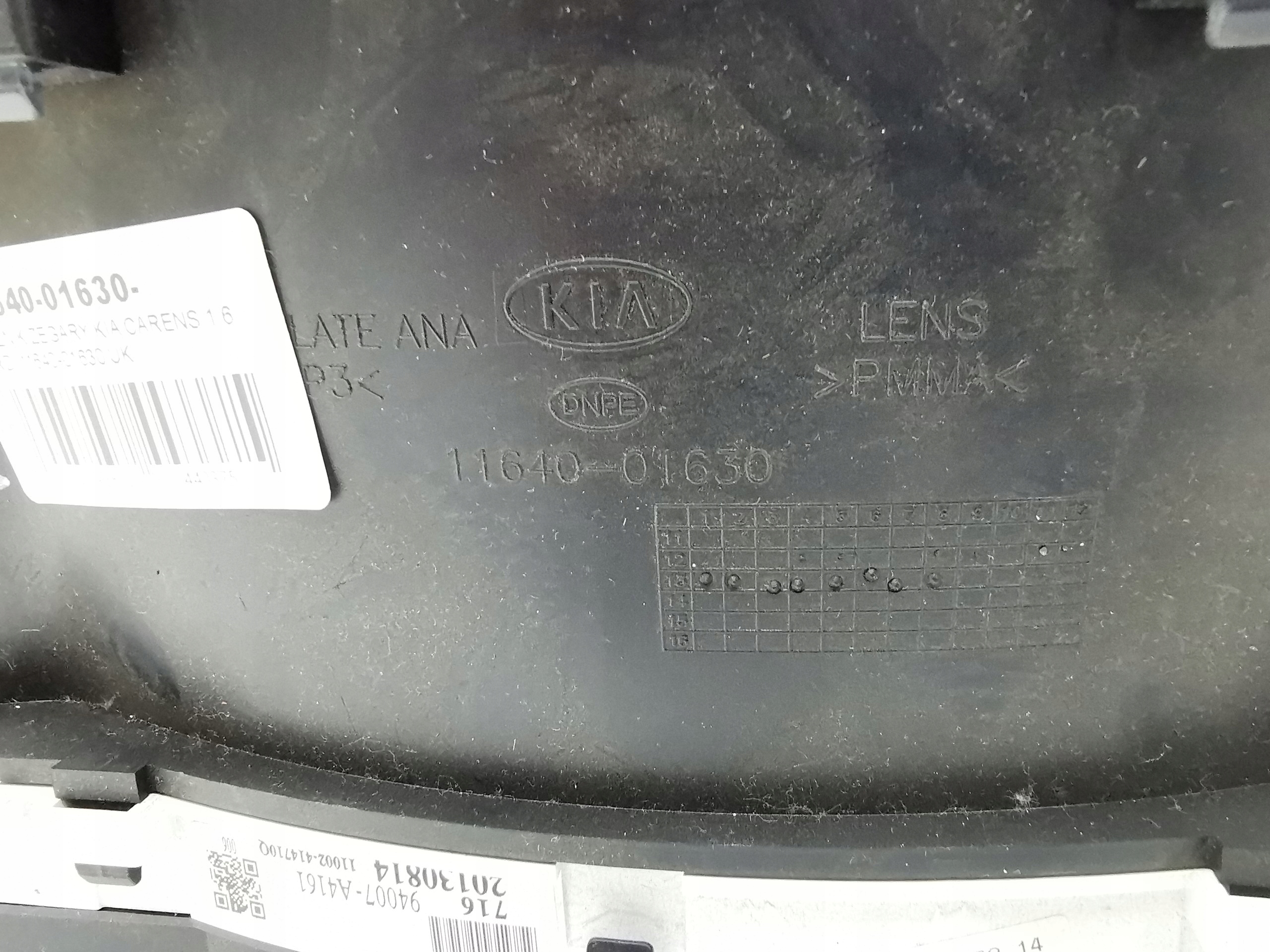 dials dials KIA CARENS 1.7 CRDI 11640-01630 UK