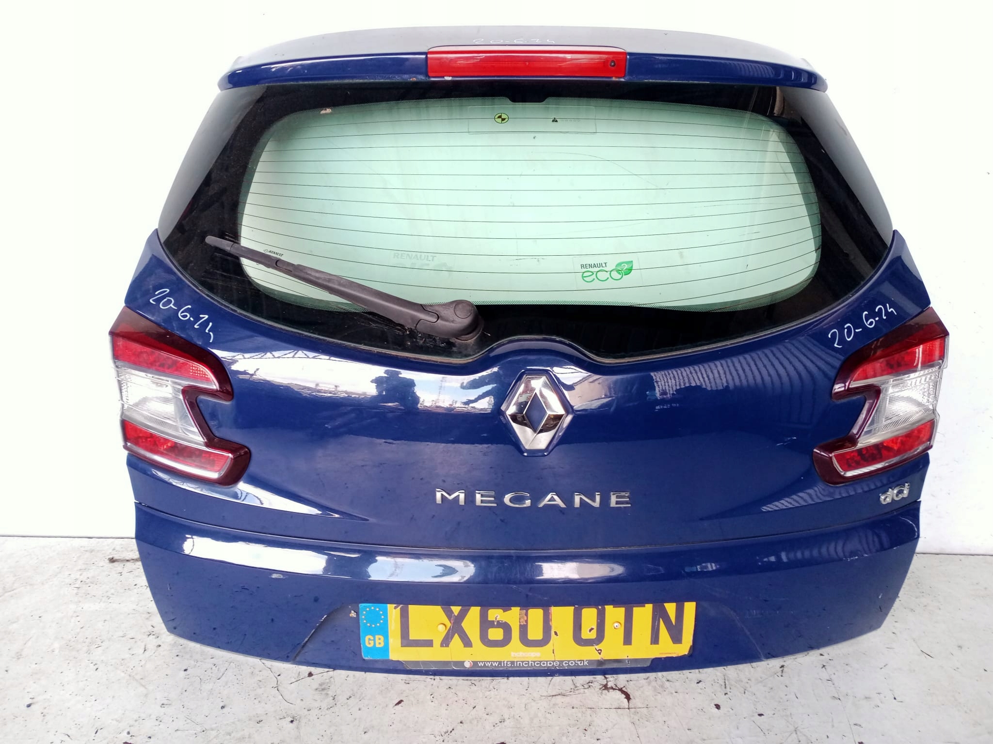 RENAULT MEGANE III 08-13 boot door KOMBI