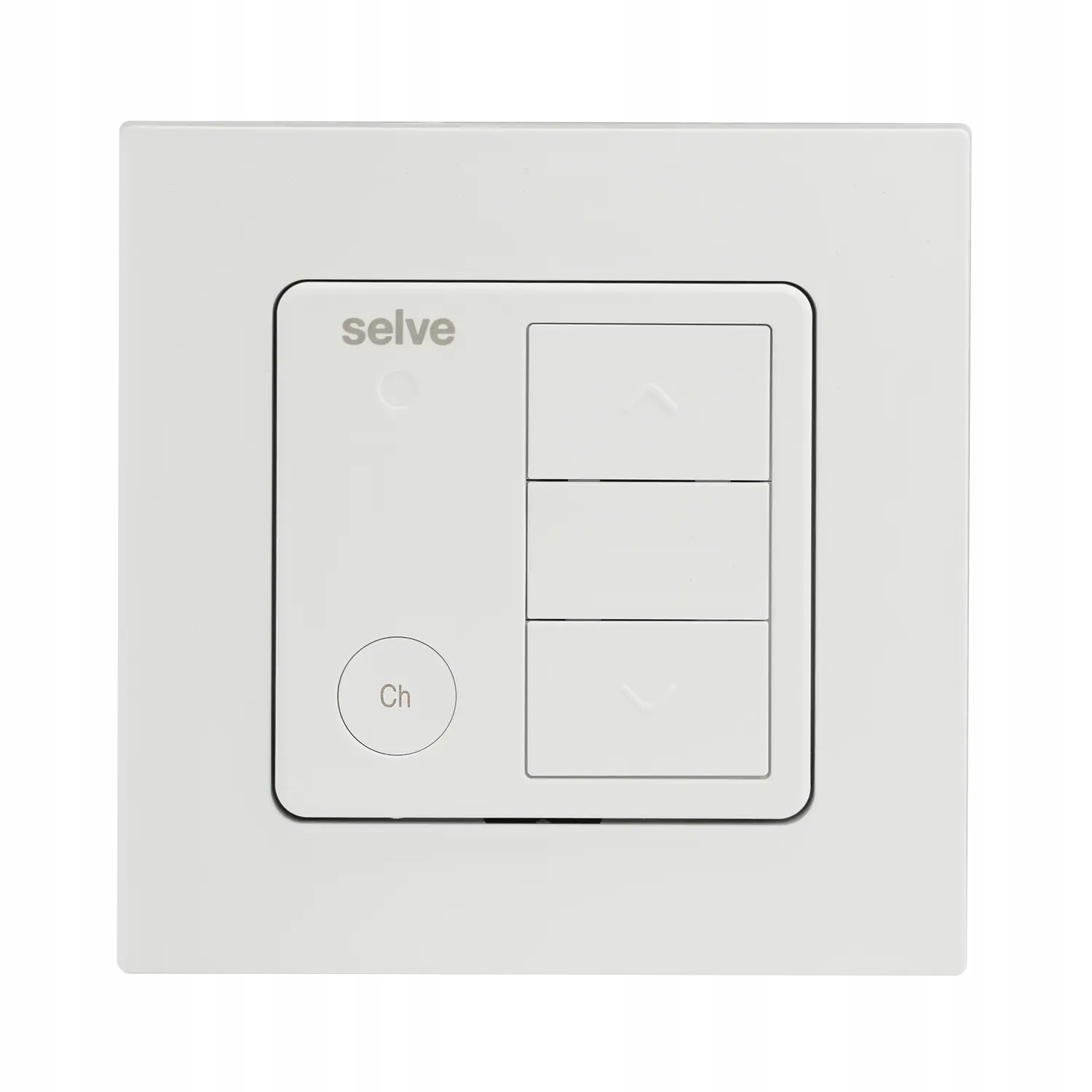 Selve commeo 2.0 wall send nástěnný vypínač 1-kanálový bílý