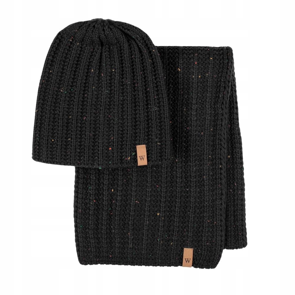 Teplý pánský komplet čepice a šála Wittchen 99-SF-003-1