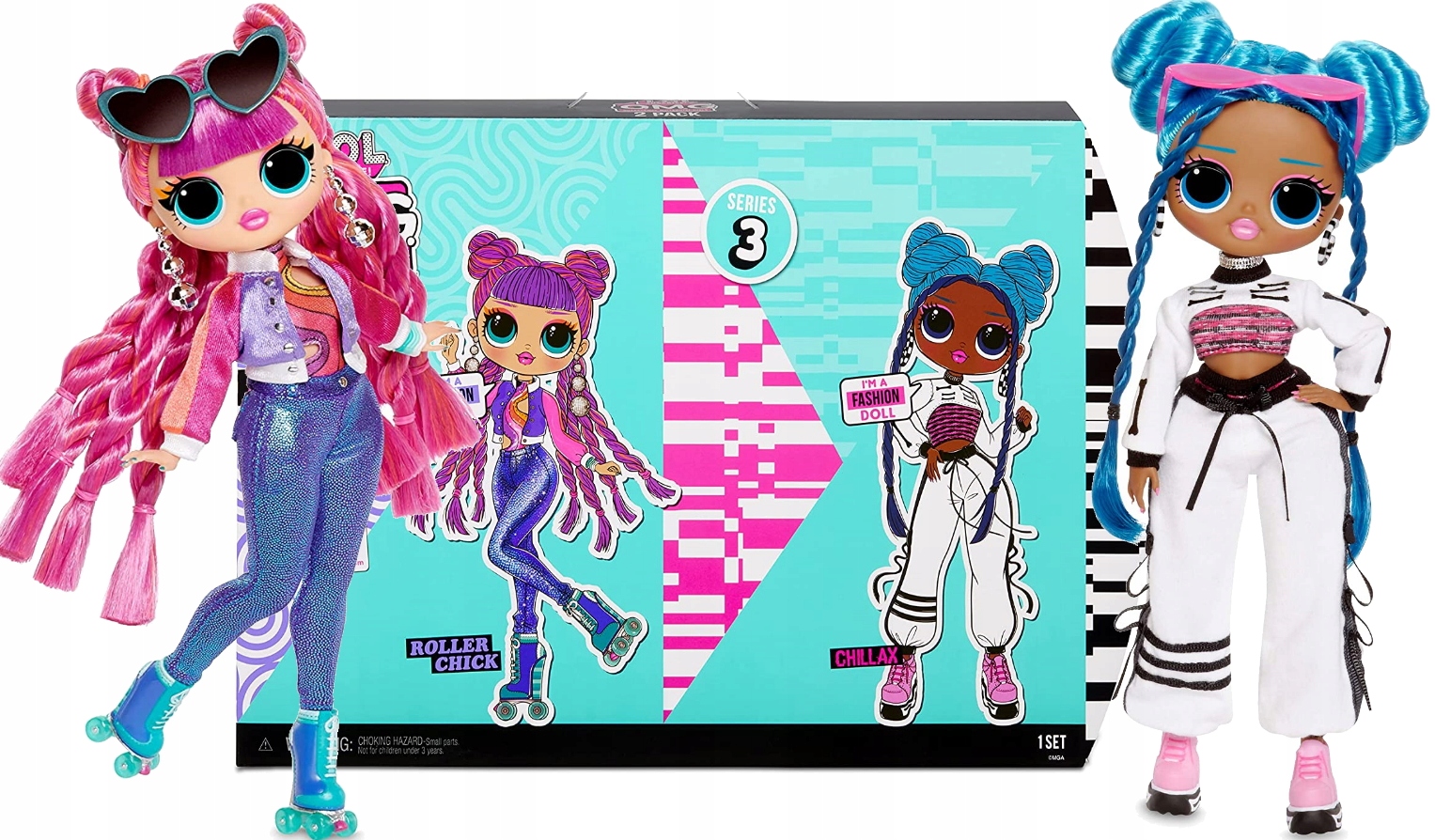 

Lol Omg Lalka Roller Chick I Chillax 2 Pack 423188