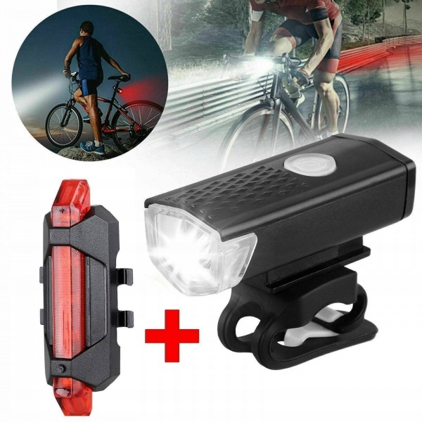 Oświetlenie rowerowe Roxar RX.LIGHT003 300 lm USB Zawiera baterie tak