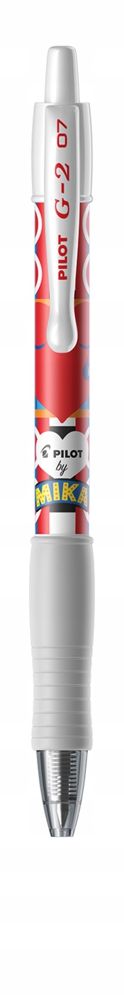 

Długopis żelowy G-2 Mika czerwony Pilot