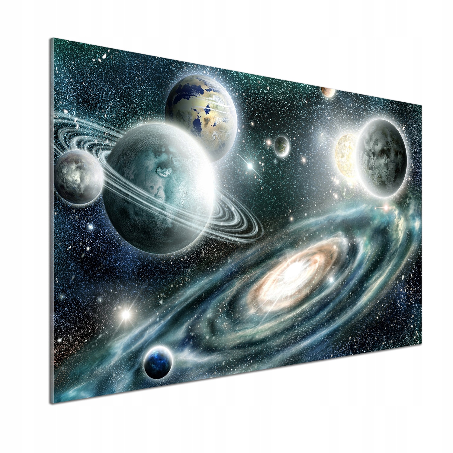 Panel do kuchyne Slnečná sústava 100 x 70 cm Lepidlo