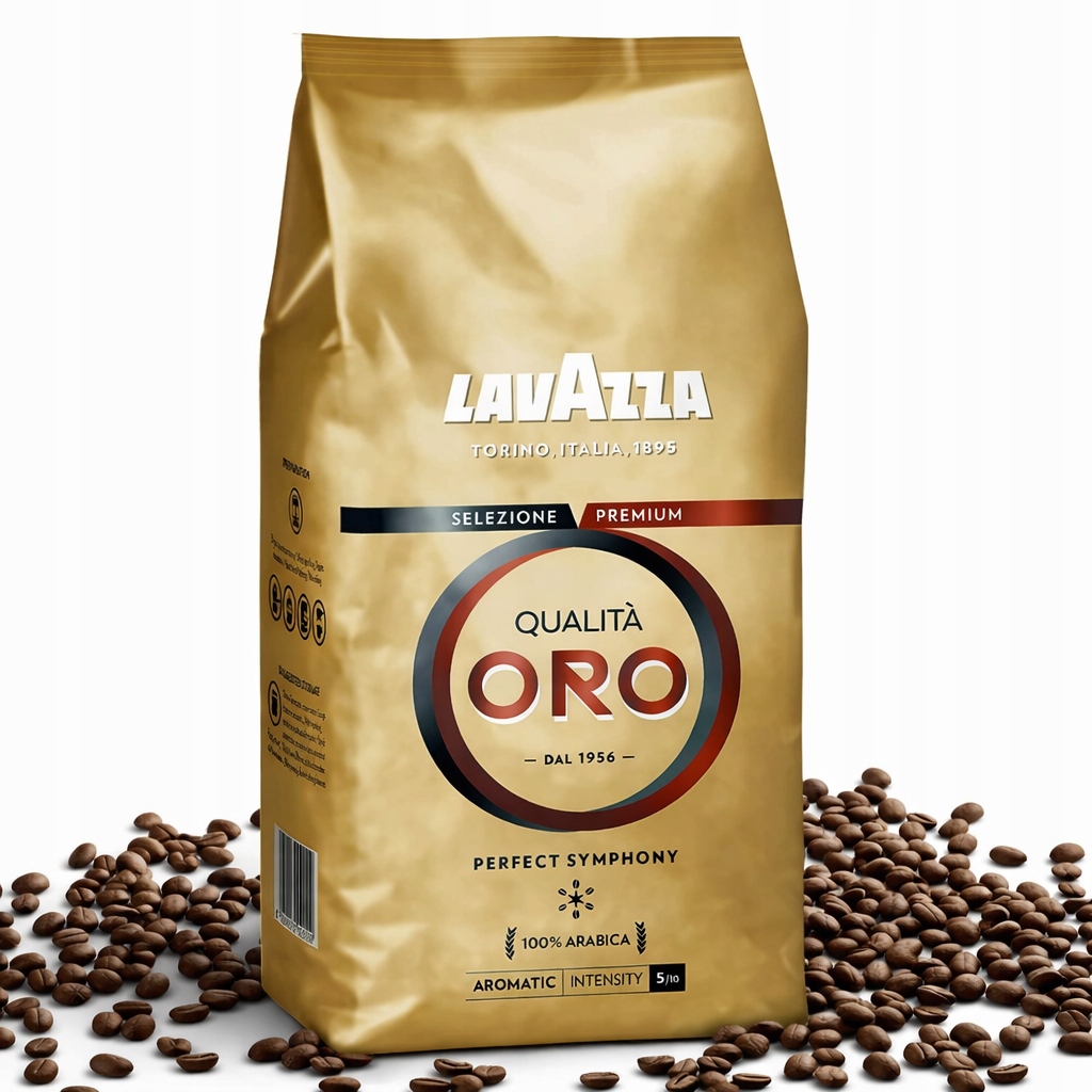 Lavazza Qualità Oro kawa ziarnista 1000g(1kg 100% Arabica espresso włoska