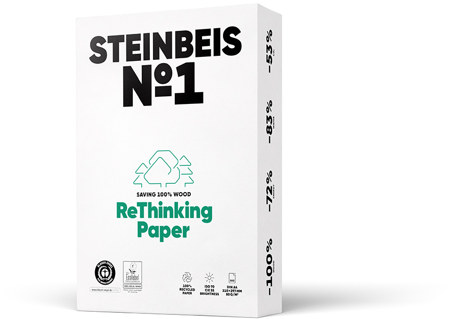 

Papier ksero ekologiczny A4 80g Steinbeis 500
