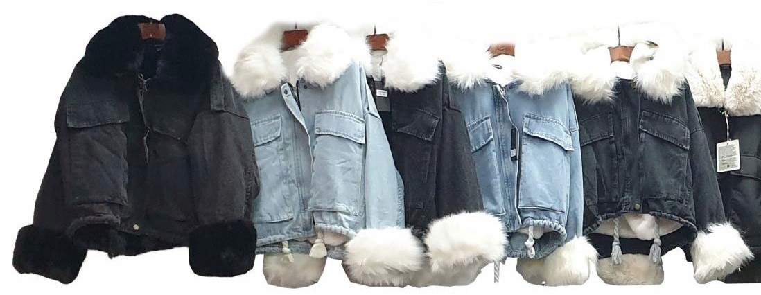 

Kurtka Jeansowa Z Futerkiem Katana Futerko Miś L