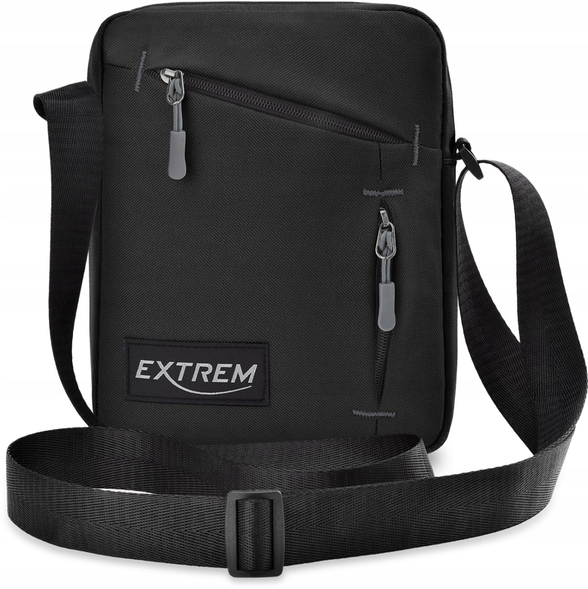 TORBA Męska SASZETKA Sportowa LISTONOSZKA NA RAMIĘ Lekka Z DŁUGIM PASKIEM