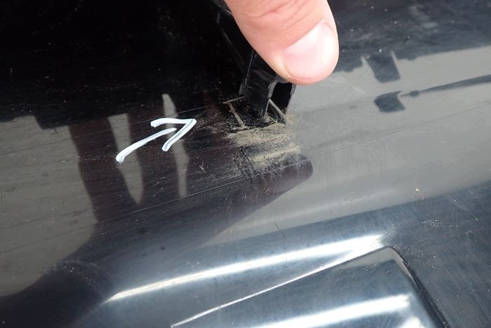 MG HS II 24- spoiler Paraurti Anteriore accessori P11407732