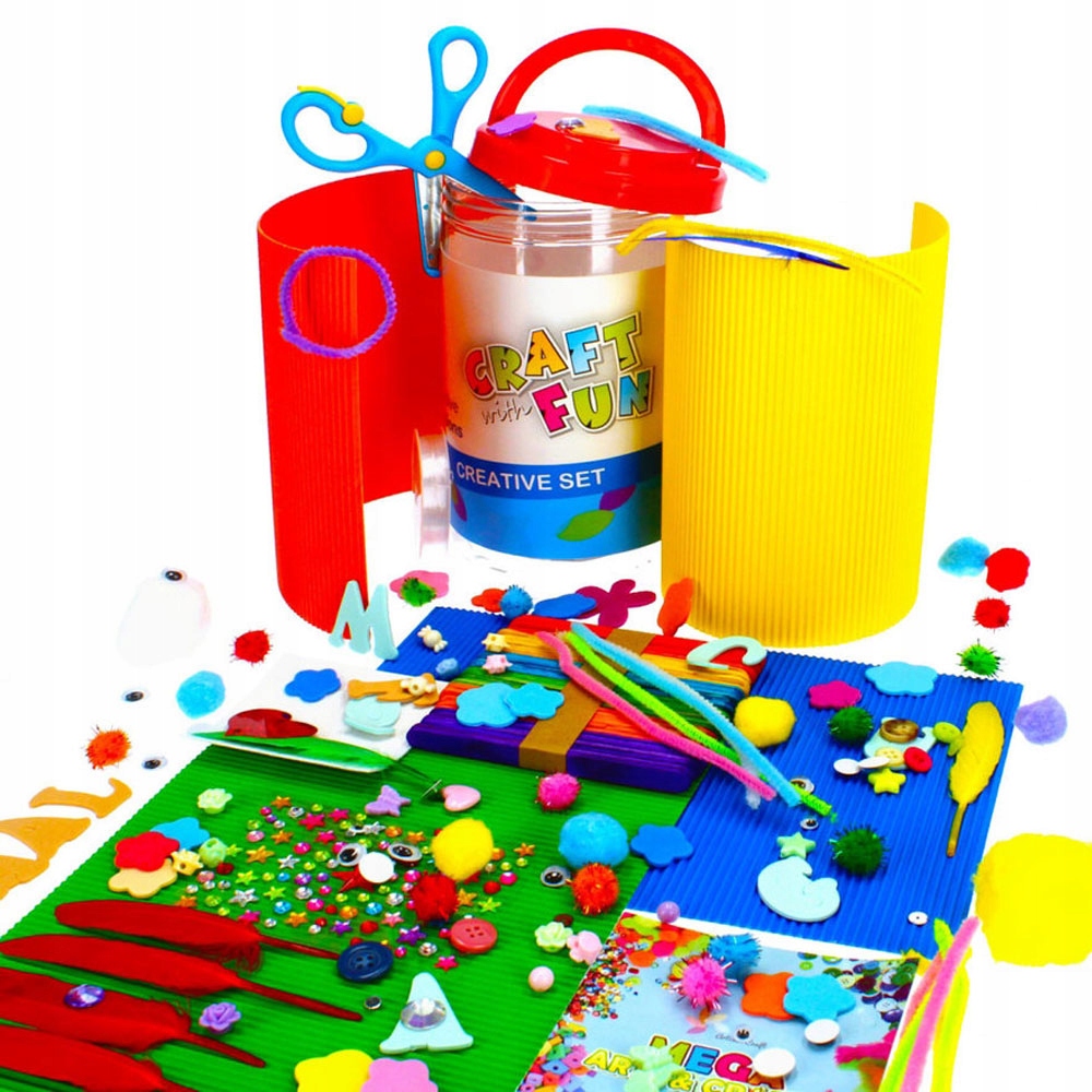 НАБОР ХУДОЖЕСТВЕННЫЙ ТВОРЧЕСКИЙ ДЛЯ ДЕТИ ПЛАСТИКОВЫЕ