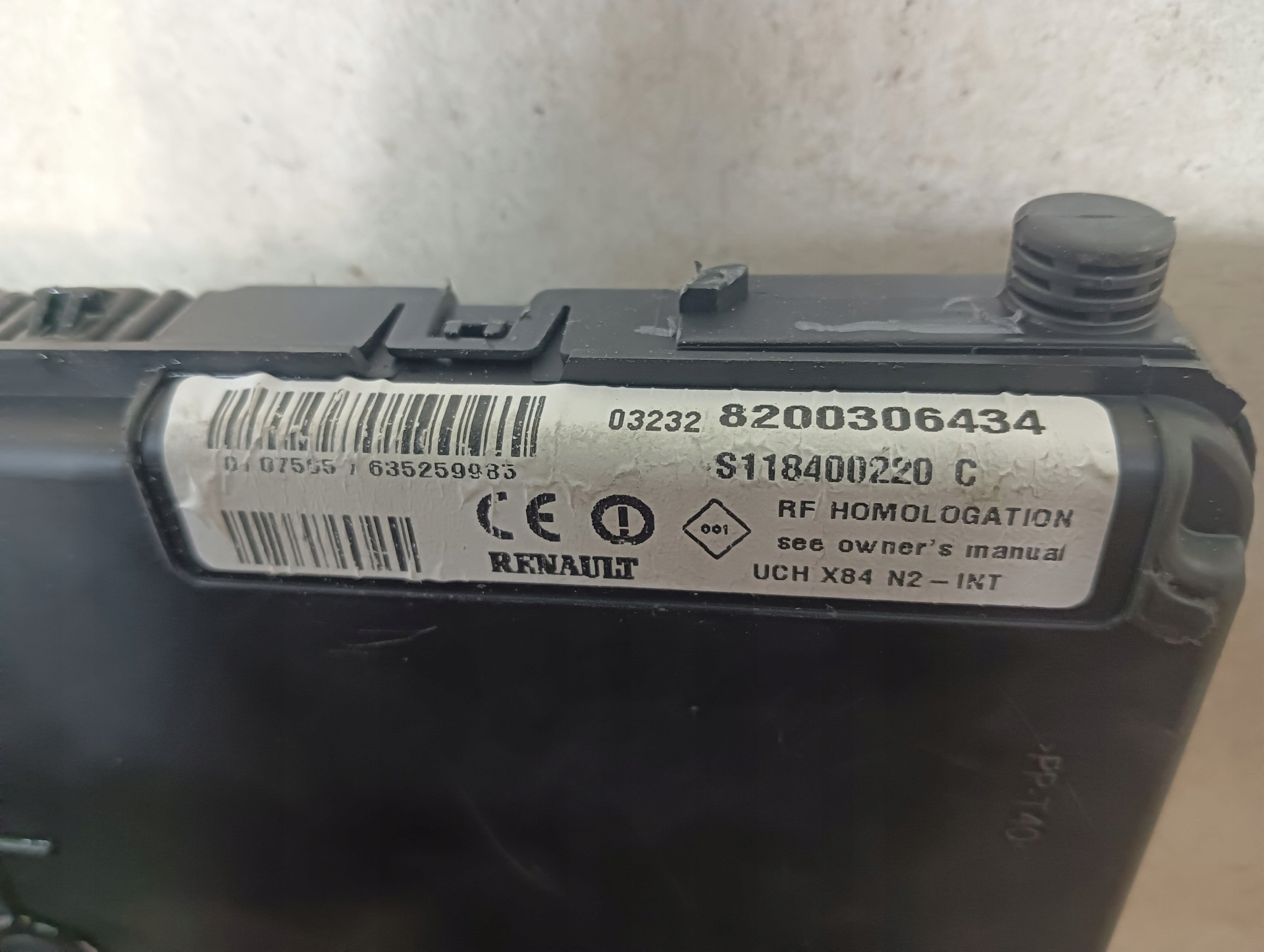 modulo BSI RENAULT SCENIC II 1.9 DCI 8200306434