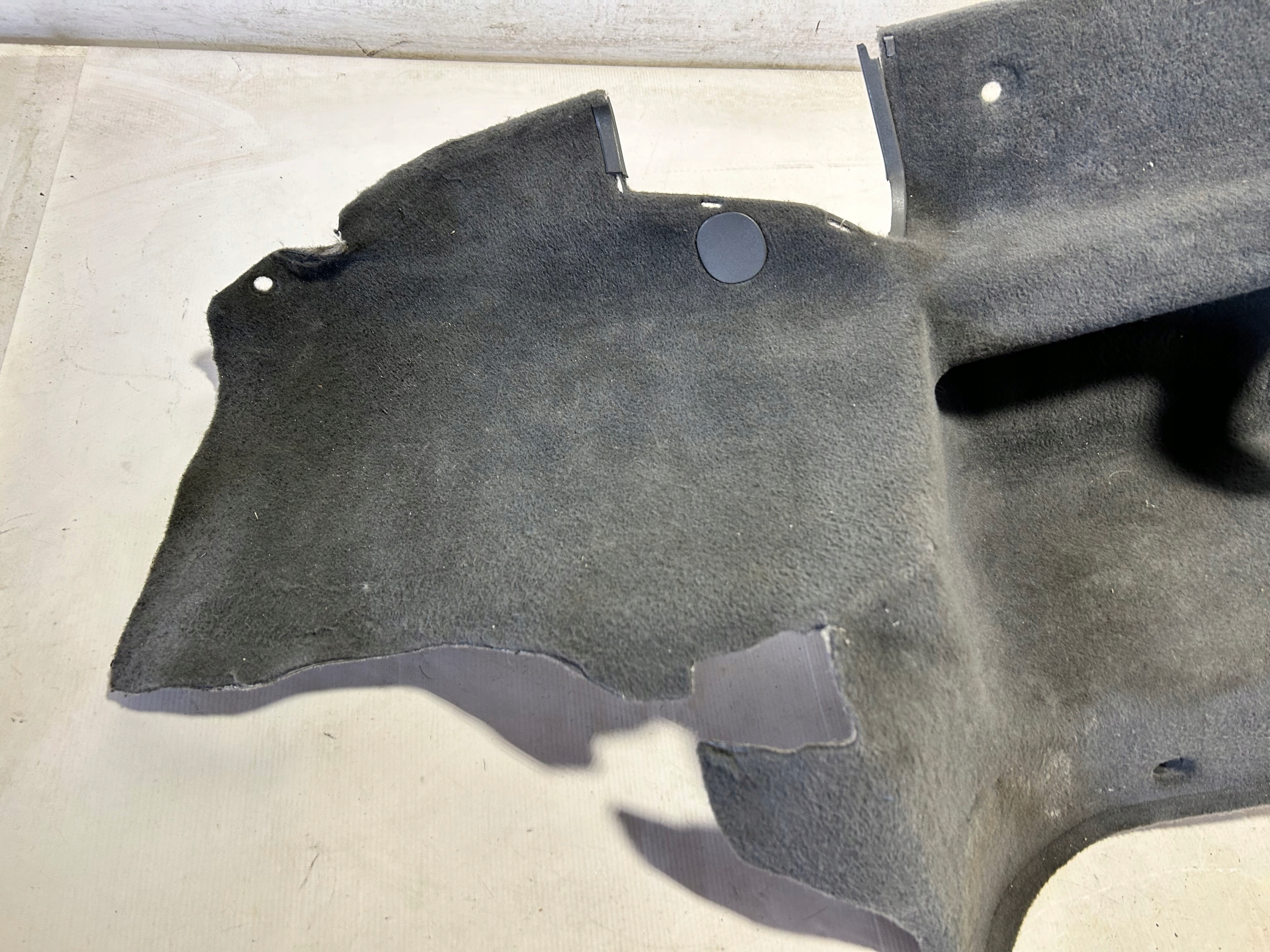 MERCEDES SL R230 mats boot upholstery right