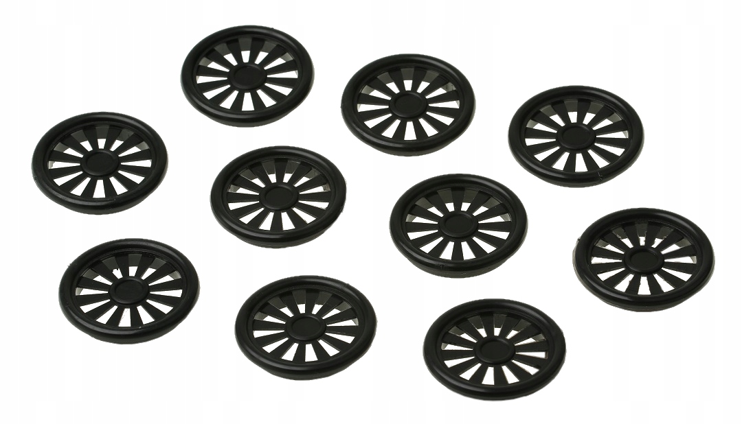 

Wietrznik Meblowy Plastikowy 40 mm Czarny 10 sztuk