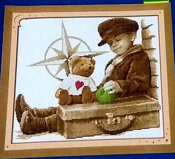 Kanva s potiskem sada (kanva, mulina)