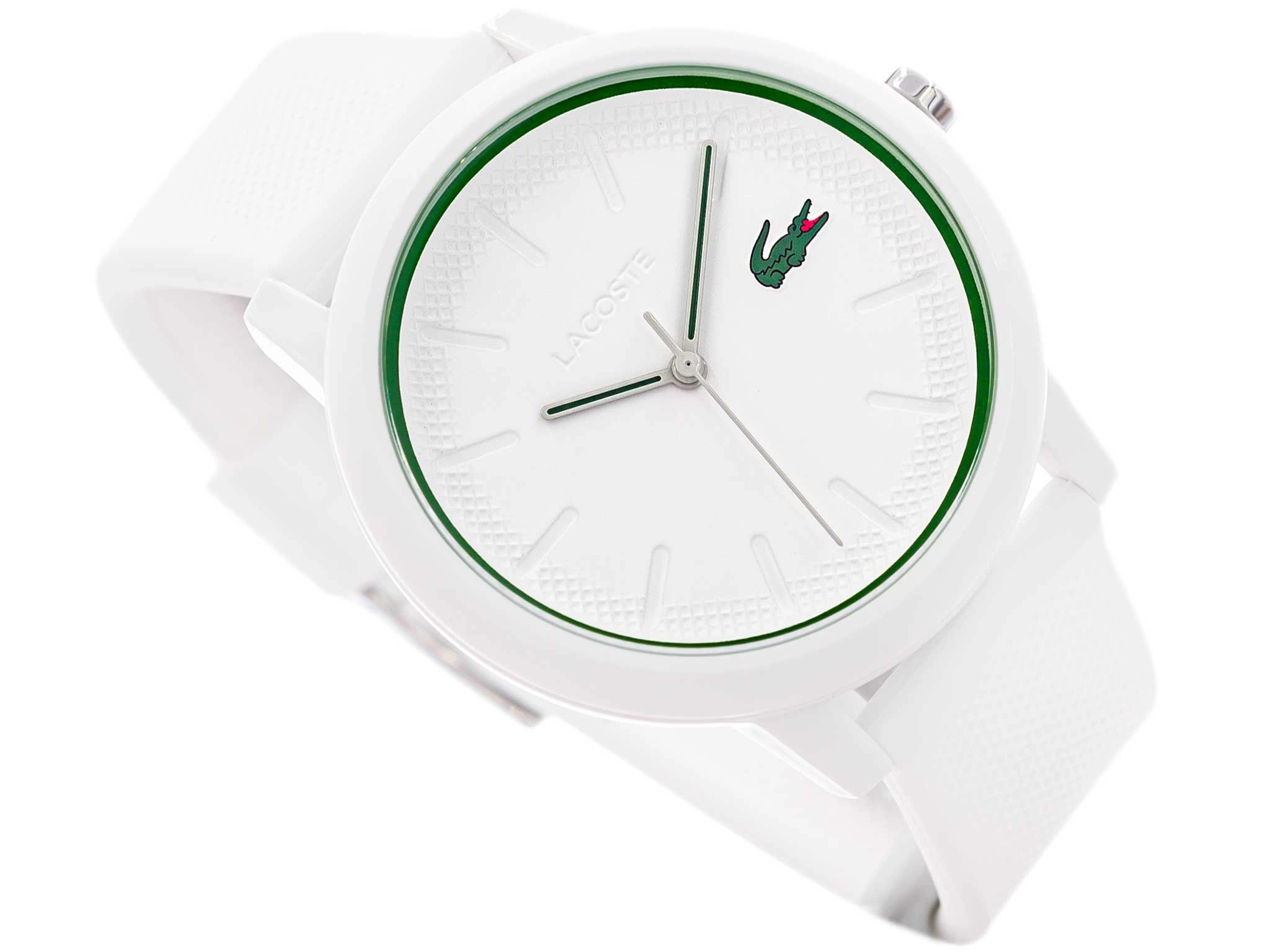 Pánské Hodinky Lacoste 2011169 Bílé S Krabičkou