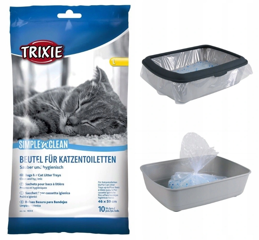 

Trixie Worki foliowe do kuwety 10szt. 46x59cm L