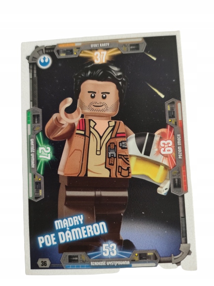 Karta Lego Star Wars Seria 3 Numer 036
