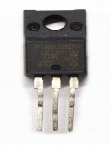 

STP15NK50ZFP 500V 14A 0.3R tranzystor 15NK50 3 szt