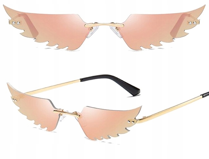 

Skrzydła Okulary przeciwsłoneczne punk steampunk