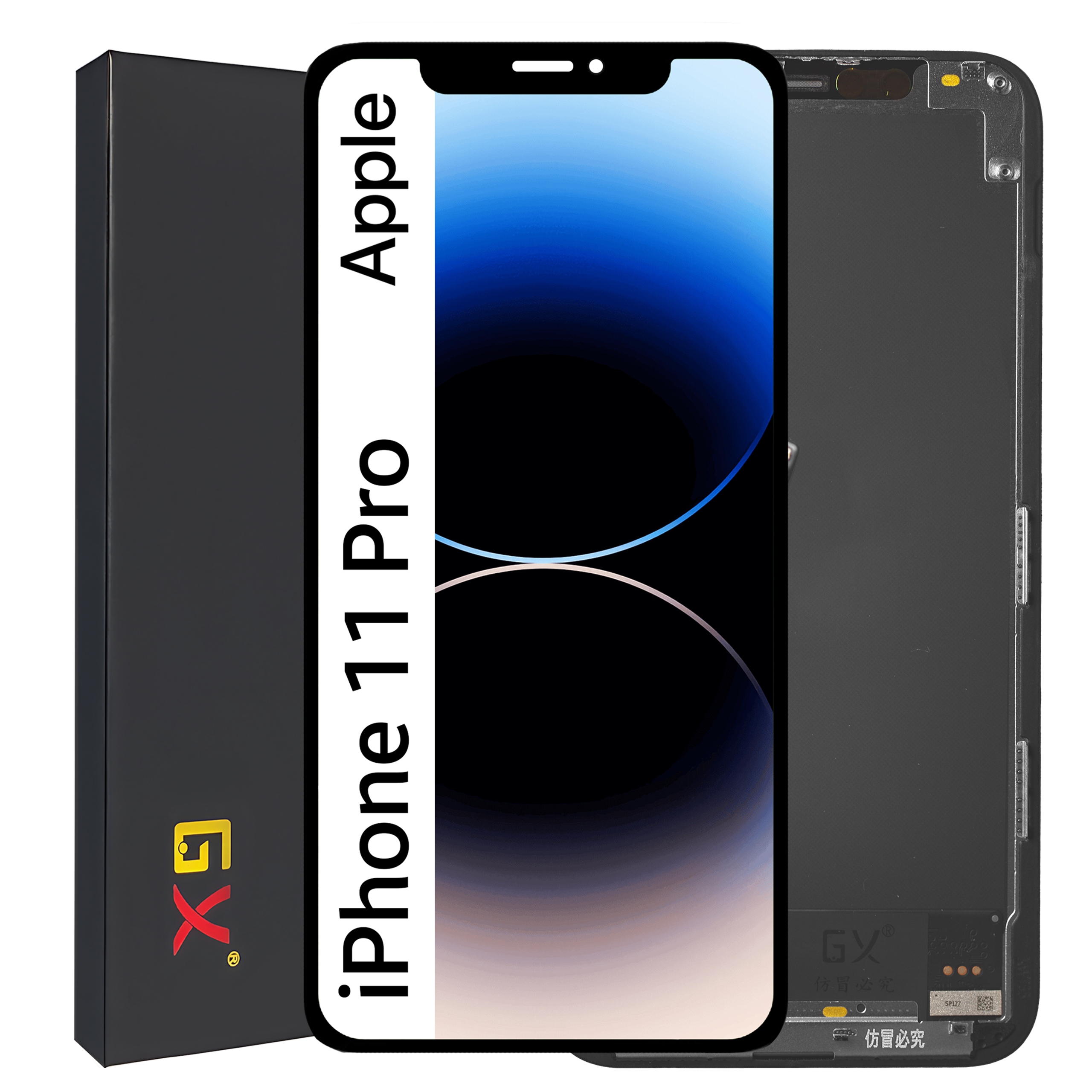 Displej pro iPhone 11 Pro LCD Oled displej A2215 A2160 těsnění