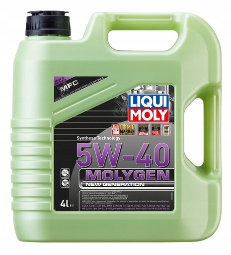 Olej silnikowy 5W-40 Molygen New Generation Liqui Moly 4L